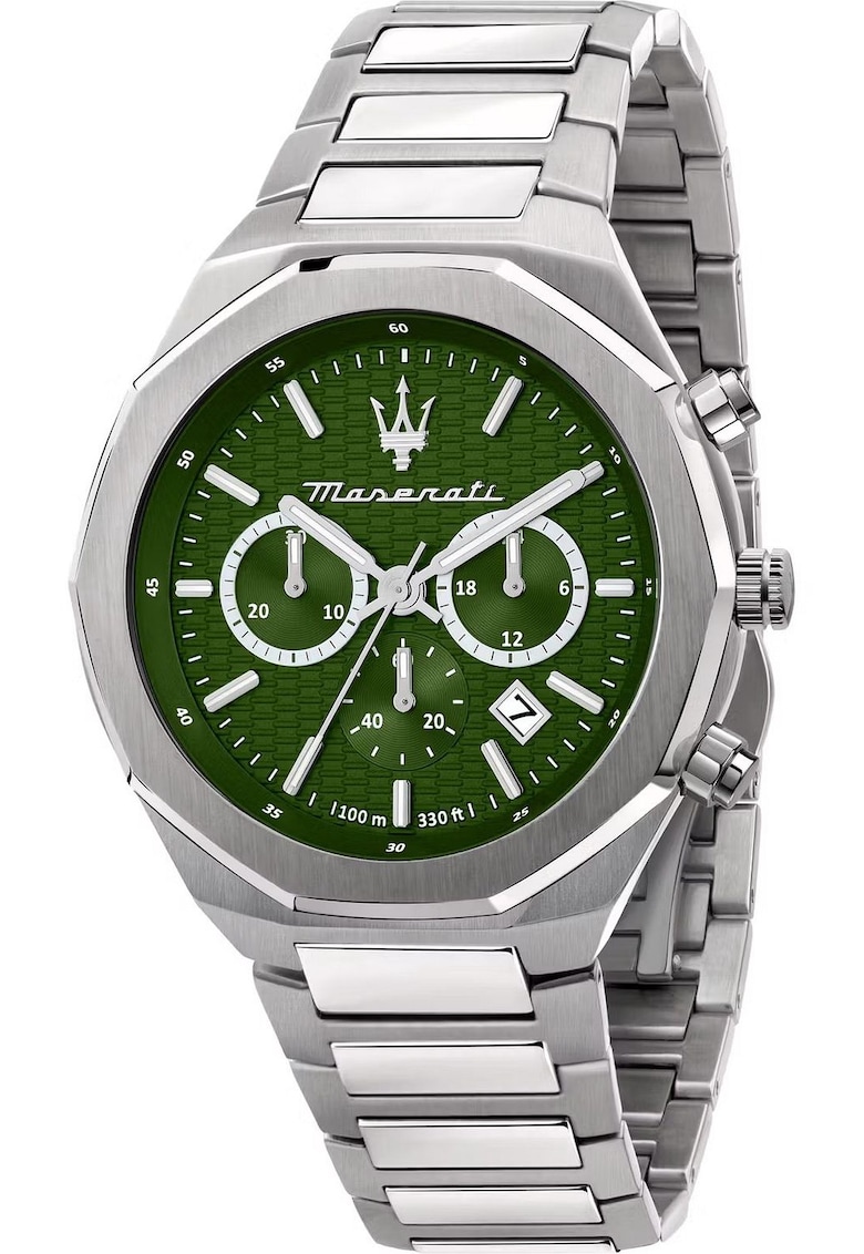 Ceas barbatesc Otel inoxidabil - 10 ATM - Quartz - Multicolor