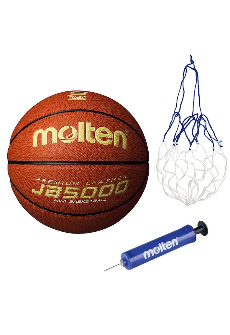 Minge baschet JB3800 - marime 5 - light 400 grame - cu pompa si plasa