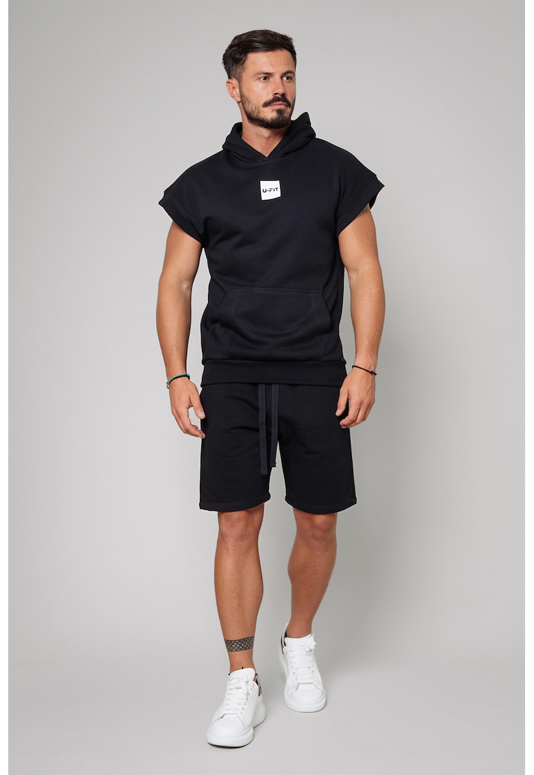 uFIT Худи с къси ръкави и шорти Malibu – 2 части за Мъже uFIT Худи с къси ръкави и шорти Malibu – 2 части за Мъже