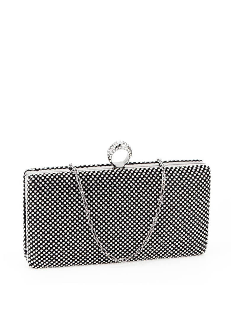 Geanta clutch negru BFL-1063A 06 14786