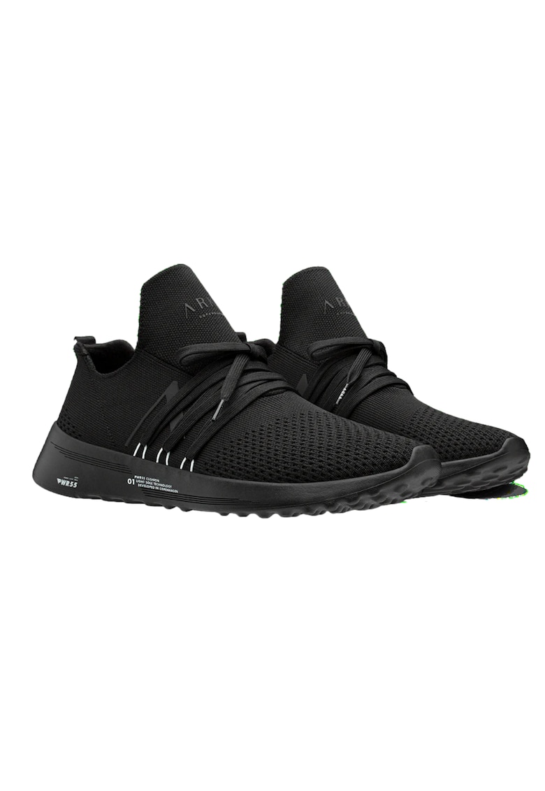 Arkk Copenhagen Pantofi dama Raven FG 2.0 negru textil negru - Negru