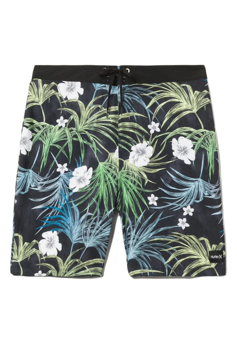 Pantaloni scurti de baie cu model floral -