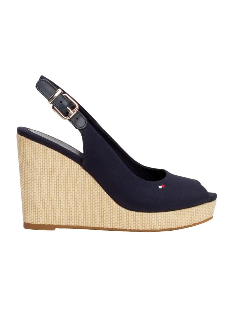 Sandale dama - Piele naturala - Bleumarin -