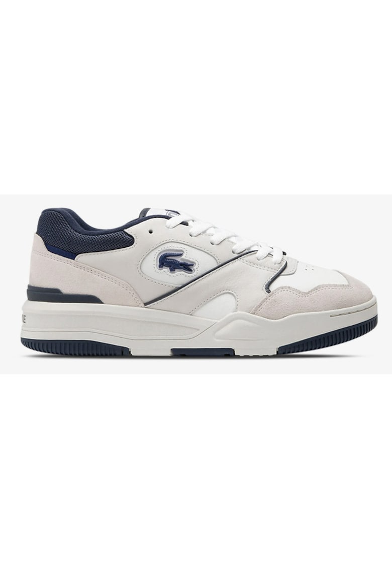 Tenisi Lineshot 124 1 SMA 37-47SMA0062042 Alb Piele naturala/piele intoarsa - Alb