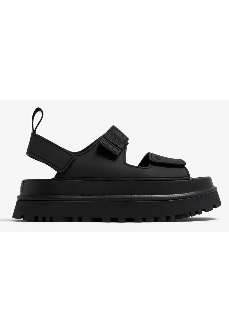 Sandale dama - Piele ecologica - Negru - Negru