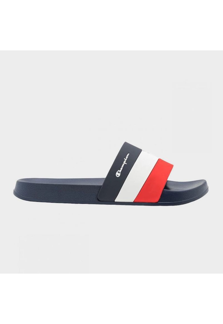 Papuci barbati All American - sintetic - albastru inchis - talpa 2.5cm - marime