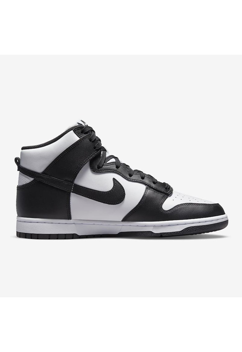 Tenisi barbati - Dunk High - Piele - Alb/Negru