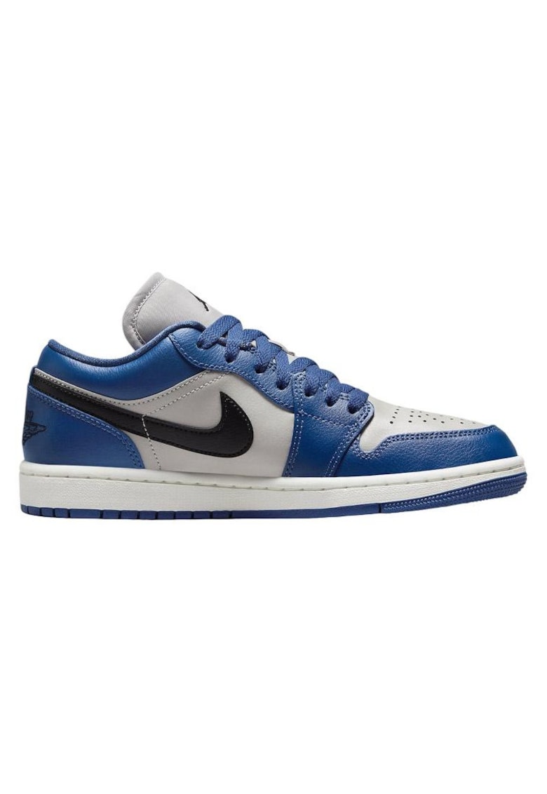 Tenisi Air Jordan 1 Low DC0774-402 - piele naturala - Albastru/Alb - 38.5EU