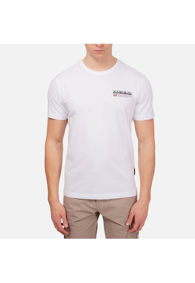 Tricou barbati S-KASBA NP0A4HQQ-002 Alb Bumbac - Alb