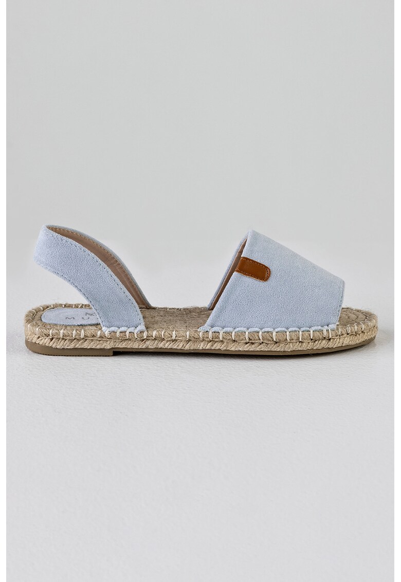 Sandale-espadrile slingback