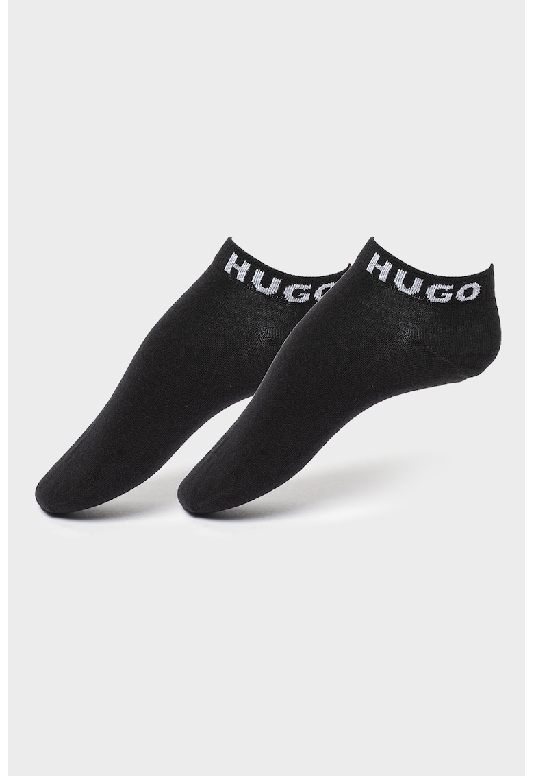 Set de sosete pana la glezna cu logo - 3 perechi