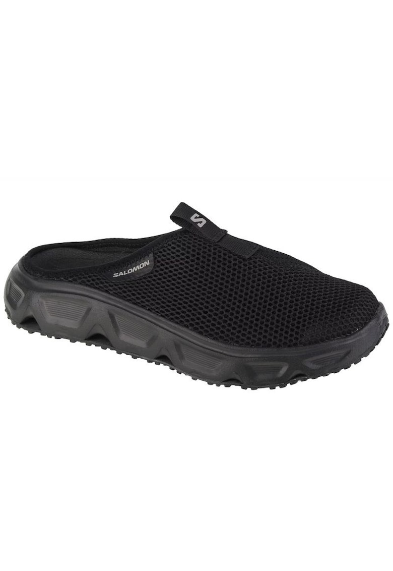 Papuci dama Reelax Slide 6.0 - Textil - Negru