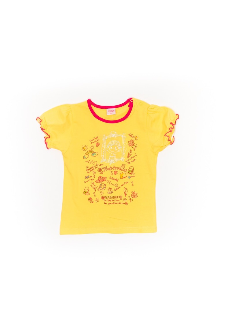 Tricou - fete -JTJM1206G - Galben - Galben