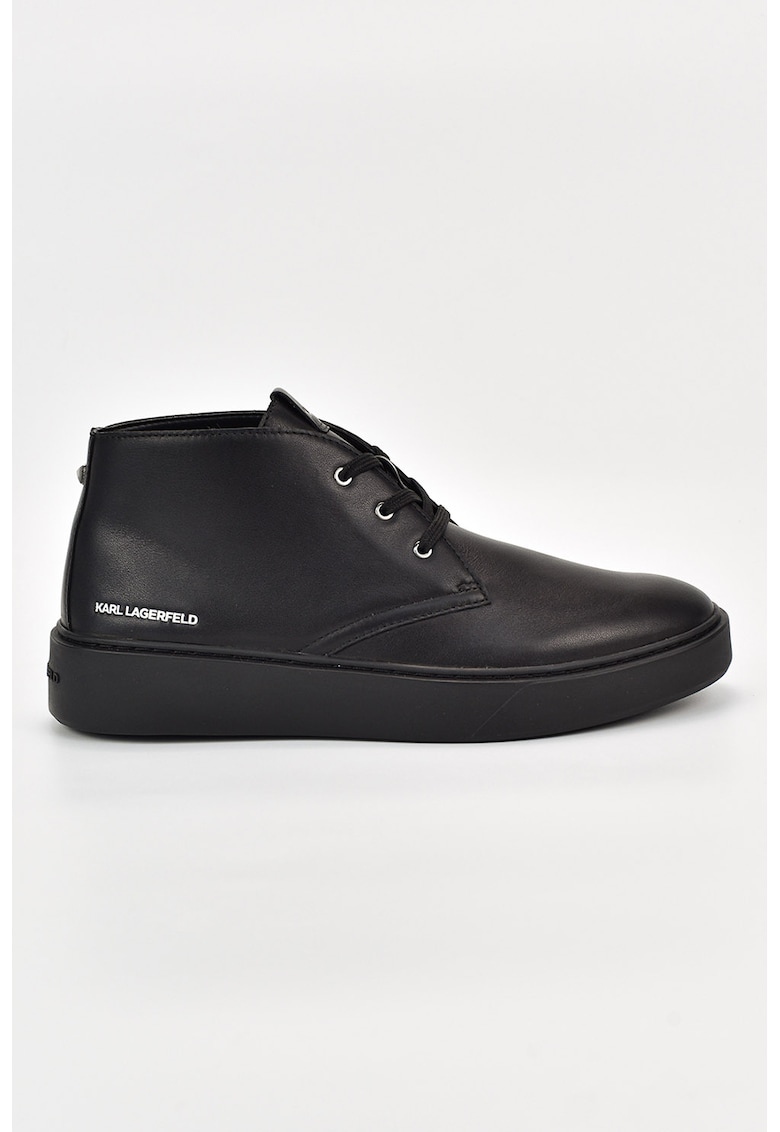 Ghete din piele - Negru