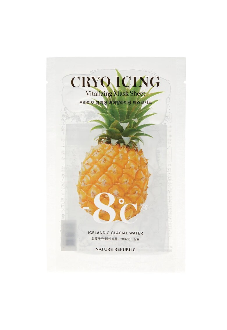 Masca pentru ten - Cryo Icing Face Mask - Vitalizanta (ananas) 27ml