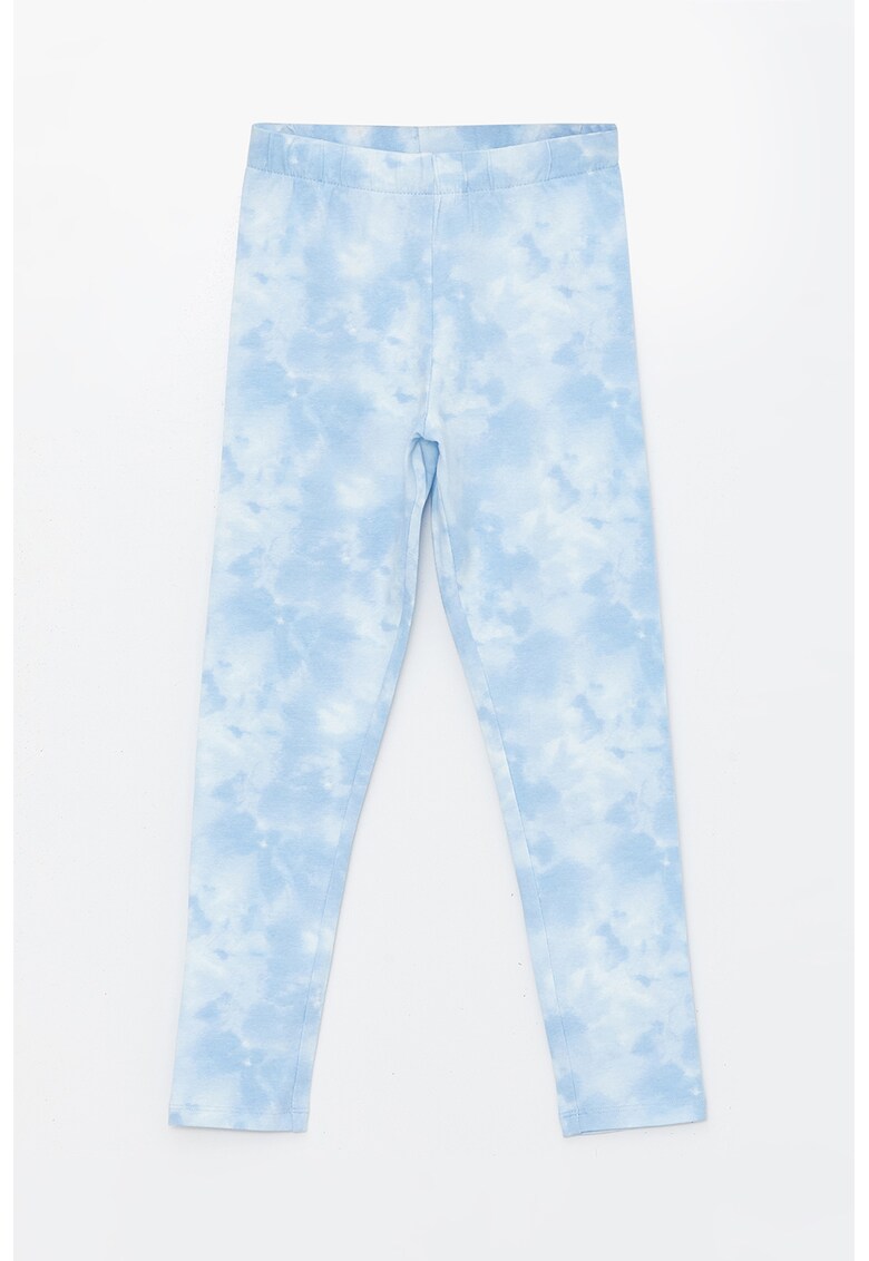 Colanti cu talie inalta - cu aspect tie-dye