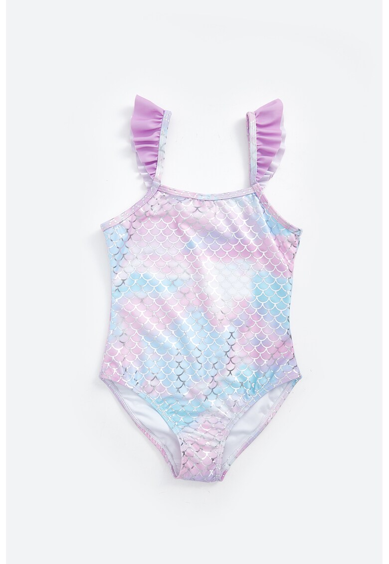 Costum de baie intreg cu model grafic