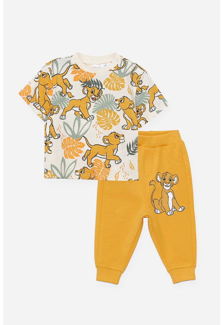 Set de tricou cu desene si pantaloni de trening