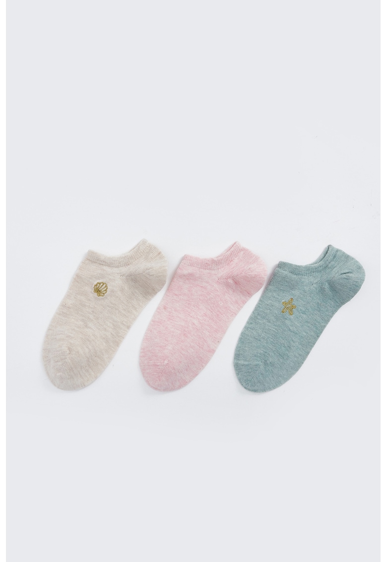 Set de sosete lungi pana la glezna - 3 perechi