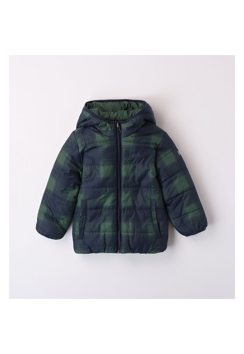 Geaca reversibila de iarna pentru baieti - 4.7523 - Verde/Bleumarin - Verde/Bleumarin