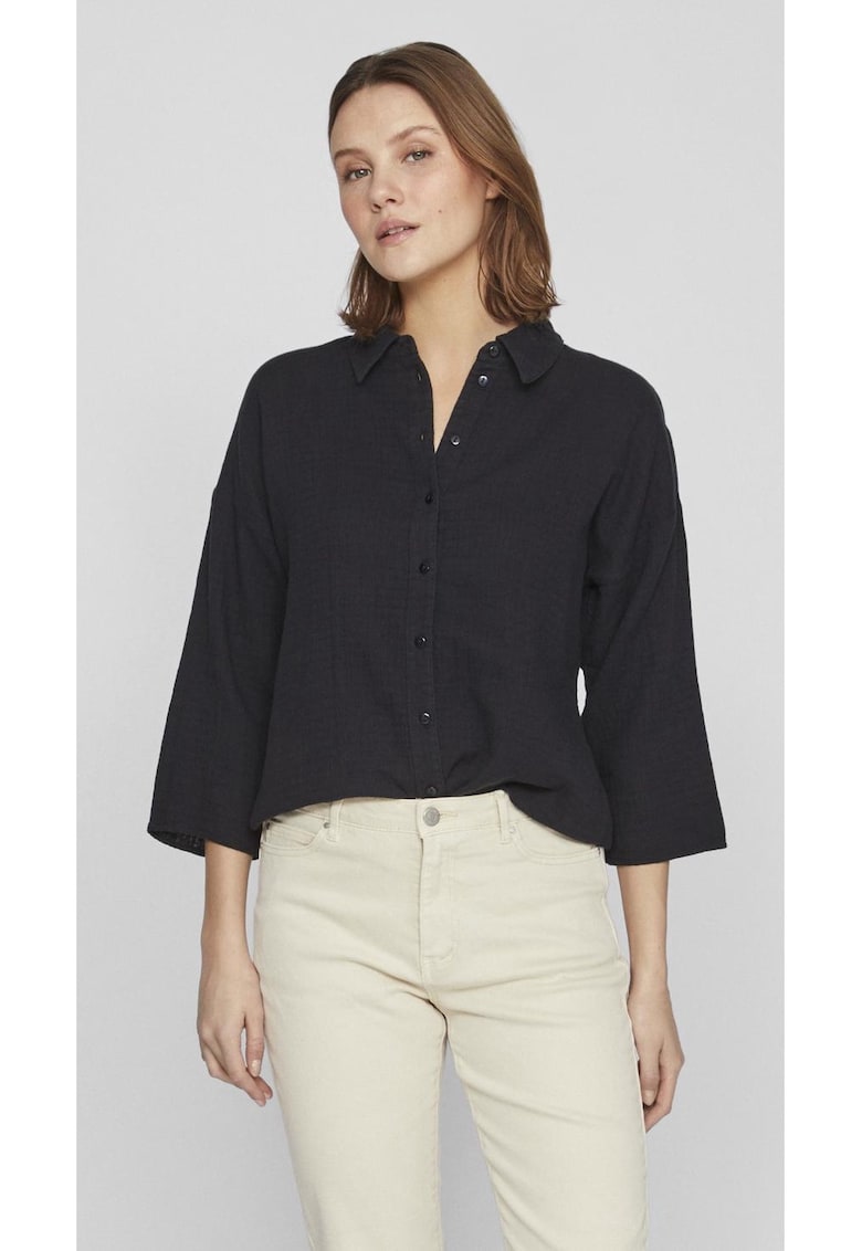 Bluza dama 7522 - Bumbac - Negru