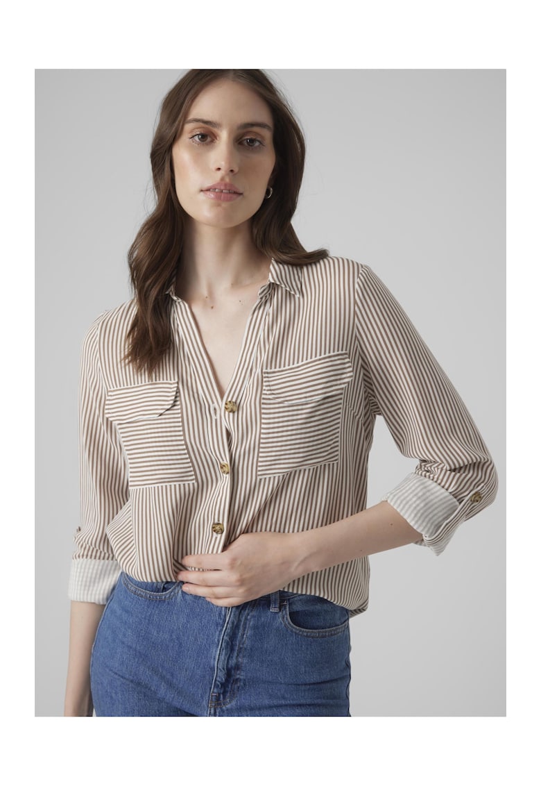 Camasa cu buzunare pe piept