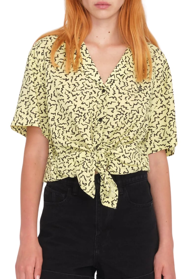 Camasa dama  Sunny Wild - Bumbac - galben -