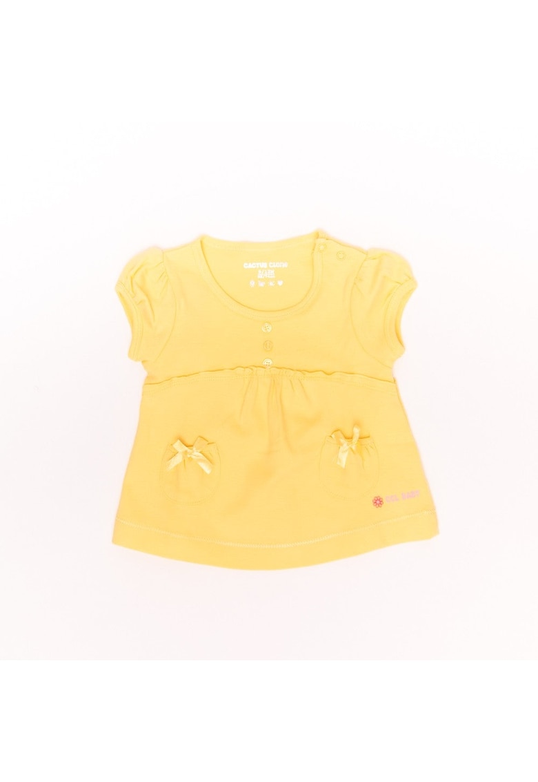 Tricou fete - cu fundite - JTK1199 - Galben