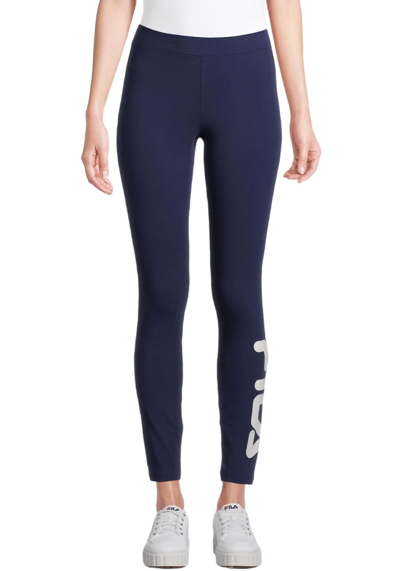 Colanti Dama - Text - Albastru - Bumbac - M Albastru