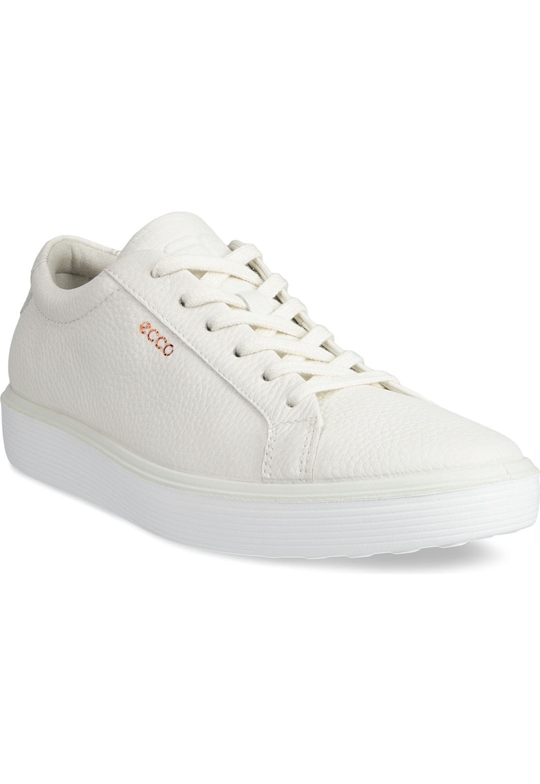 Ecco Tenisi casual dama piele naturala - alb - Alb