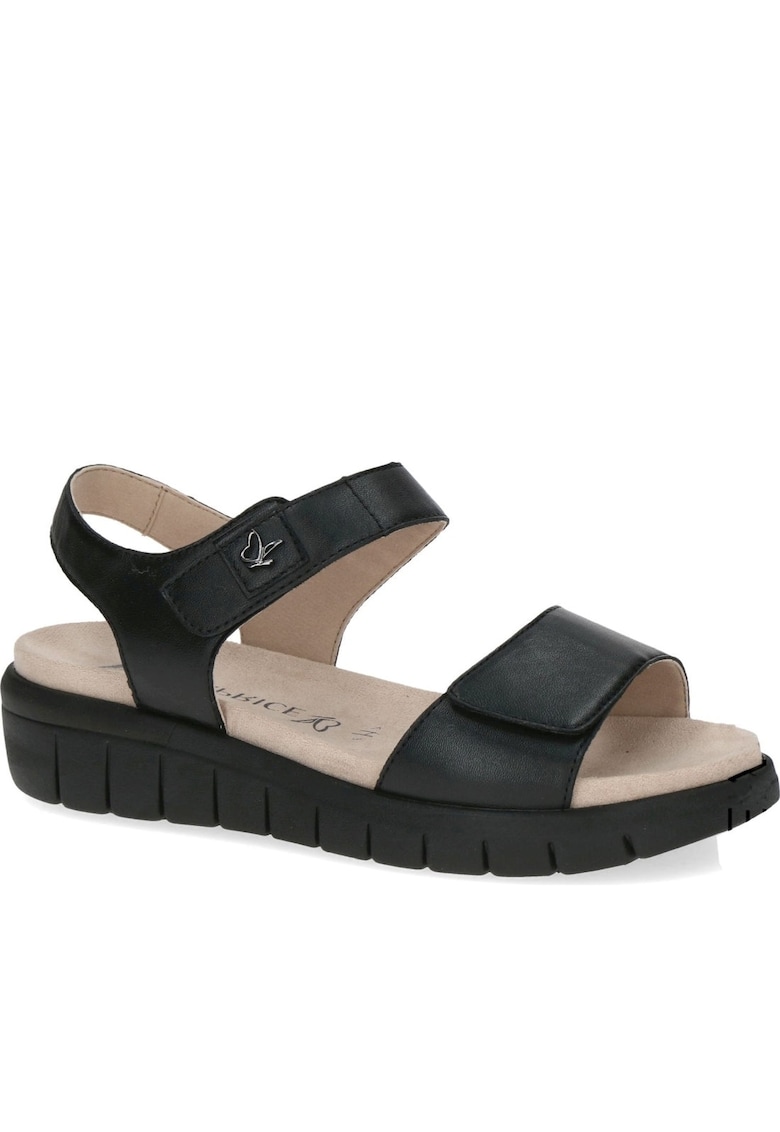 Sandale dama Piele naturala - negru - Negru