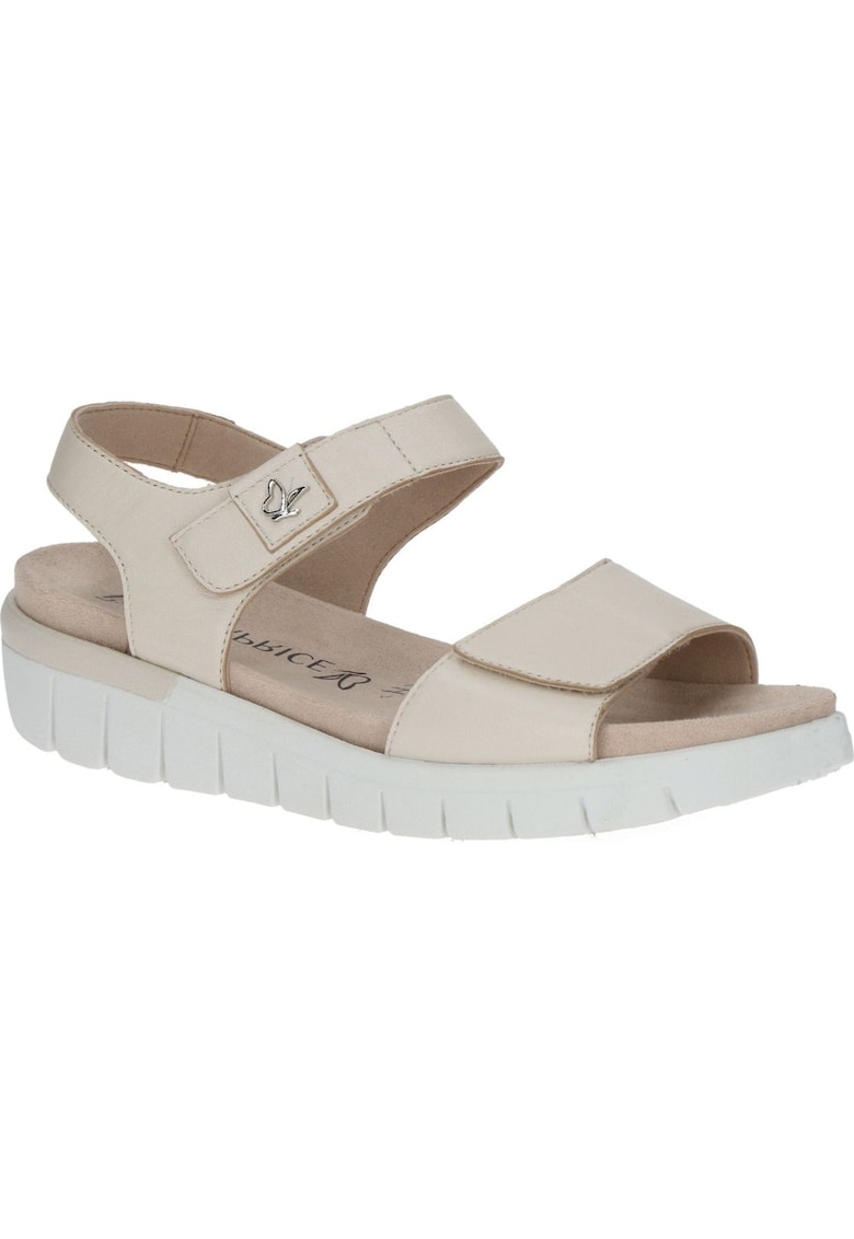 Sandale dama - Piele naturala - Bej