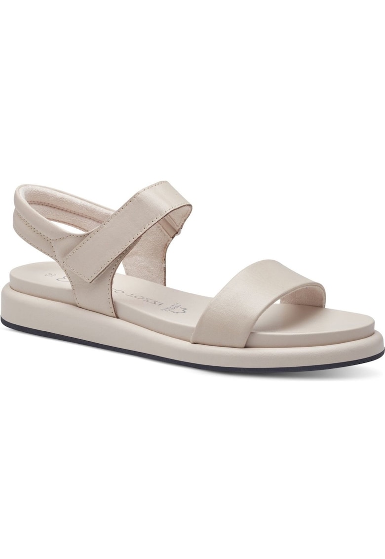 Sandale dama - Piele naturala/Sintetic - Bej - Bej