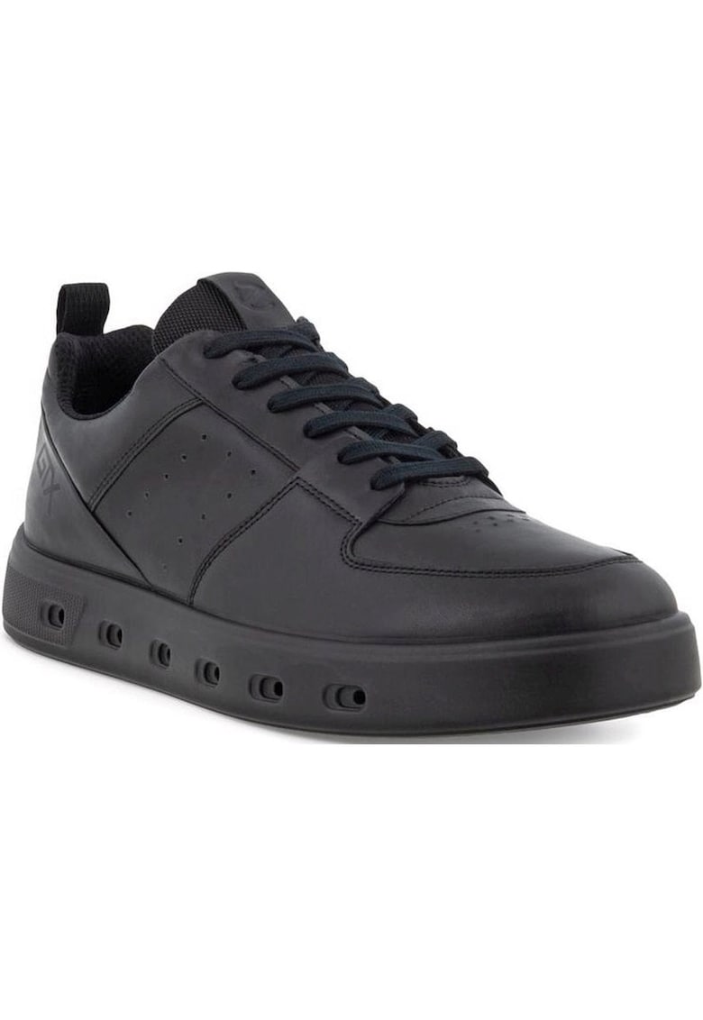Tenisi barbati piele naturala - negru - variante - Negru