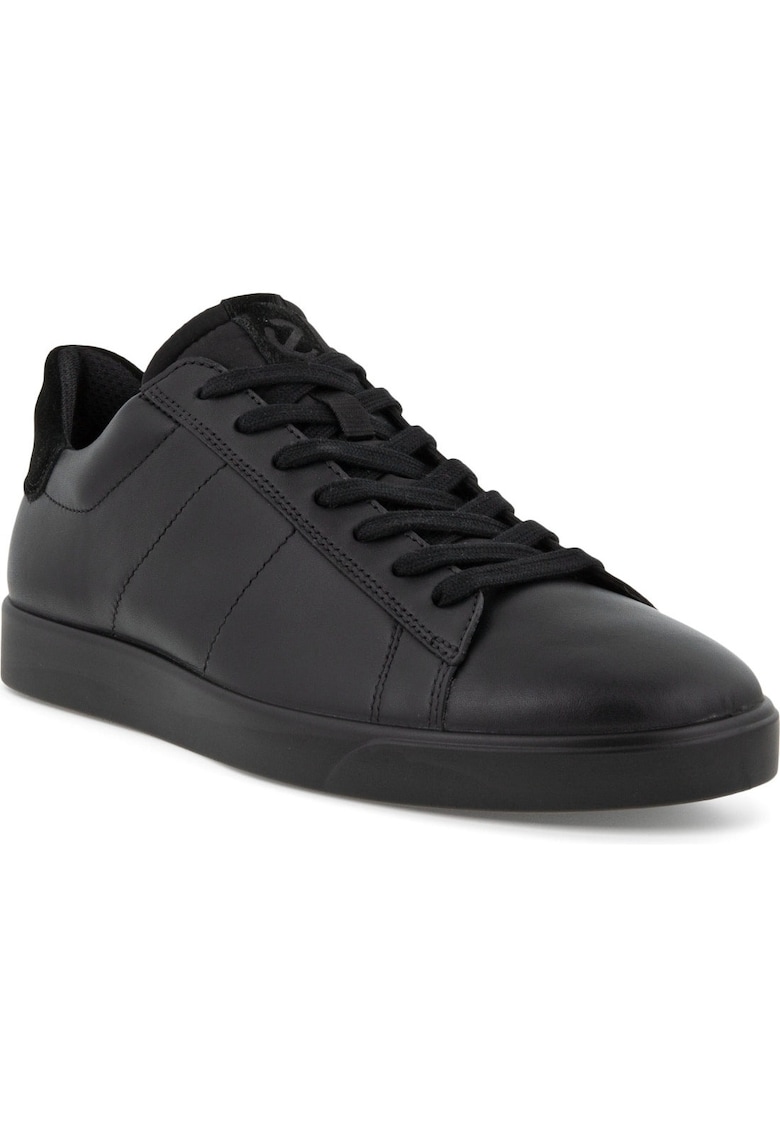 Tenisi barbati piele naturala - negru - Negru