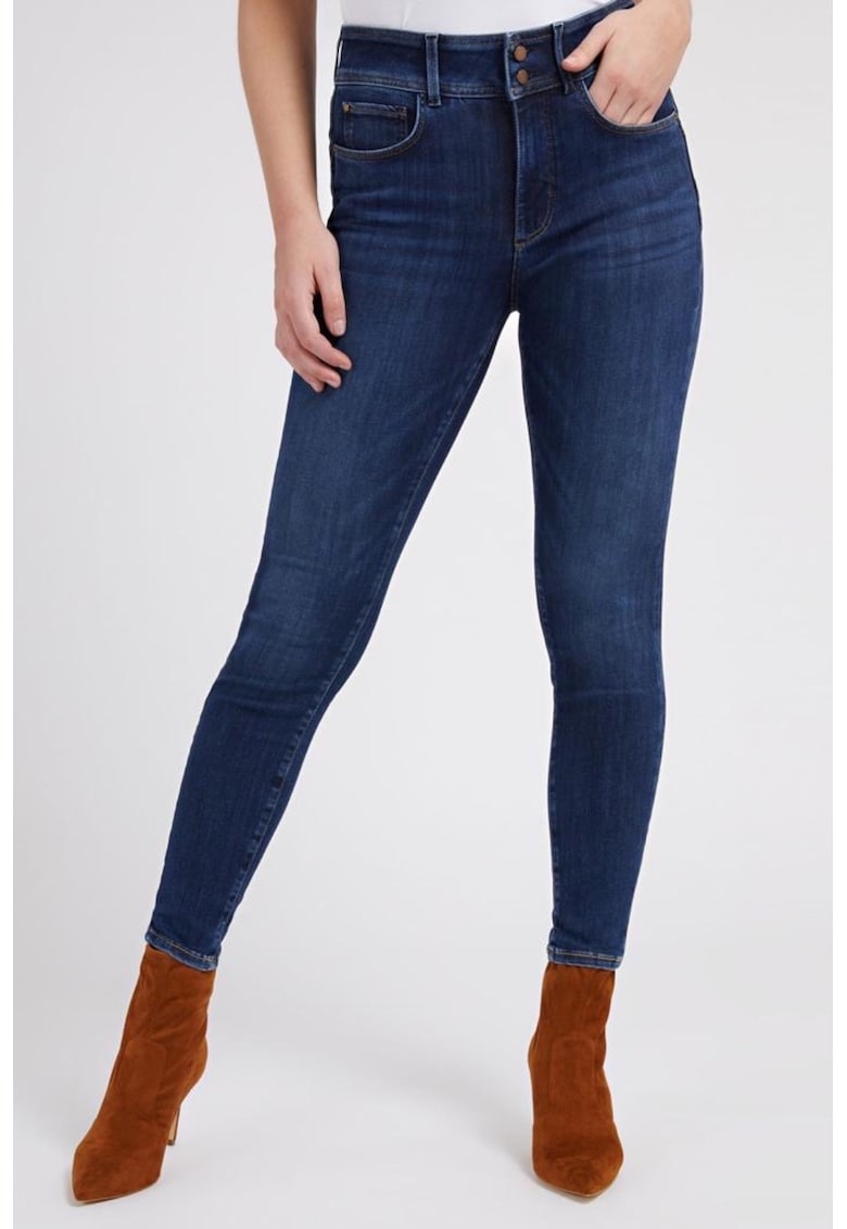 Blugi Dama - Albastru - Skinny - 69702 - Albastru