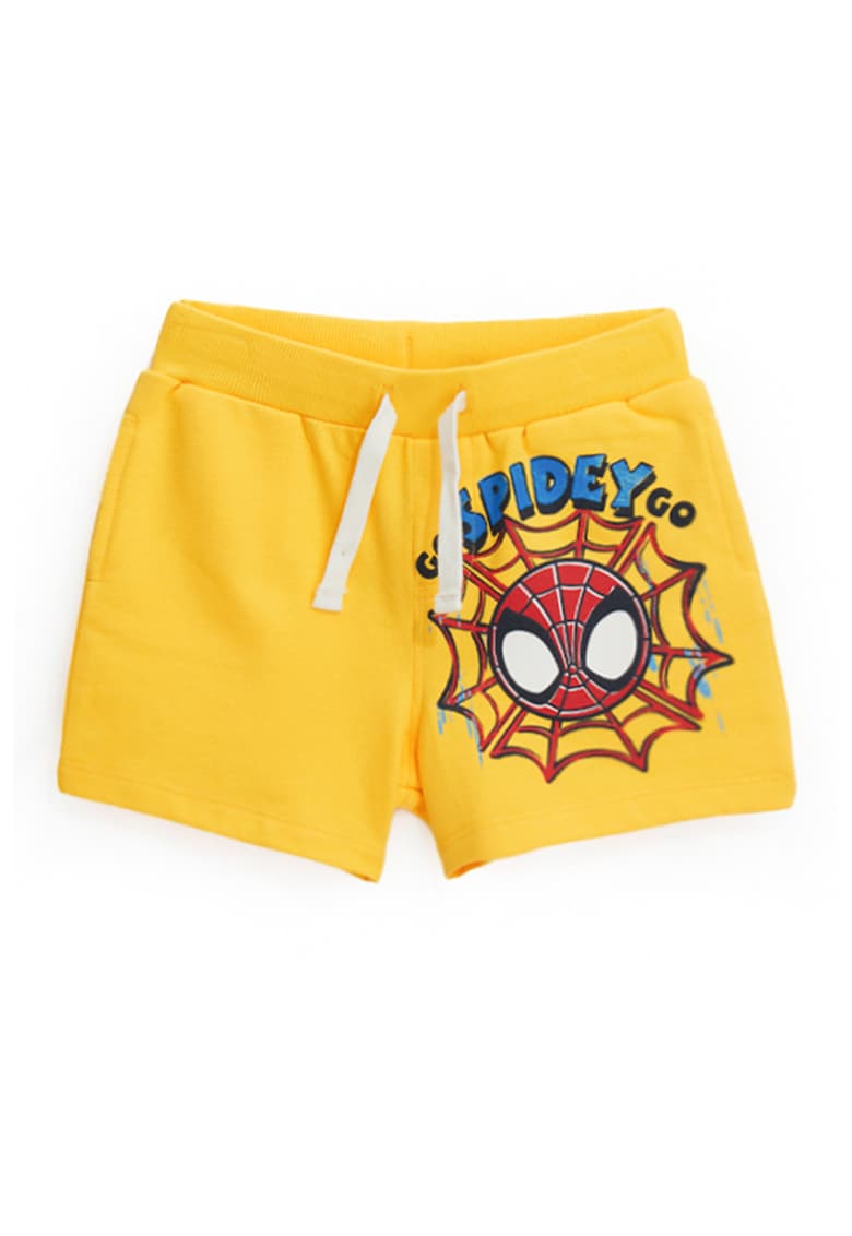 Pantaloni scurti de bumbac cu imprimeu Pantaloni scurti de bumbac cu imprimeu