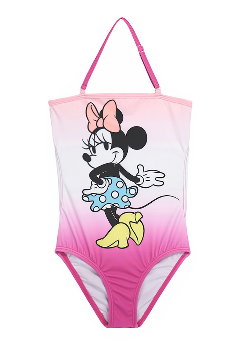 Costum de baie din doua piese cu imprimeu Minneie Mouse