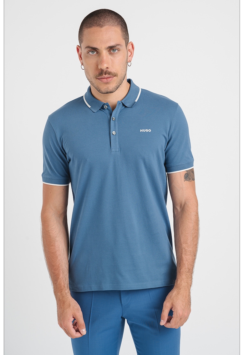 Tricou polo slim fit Dinoso