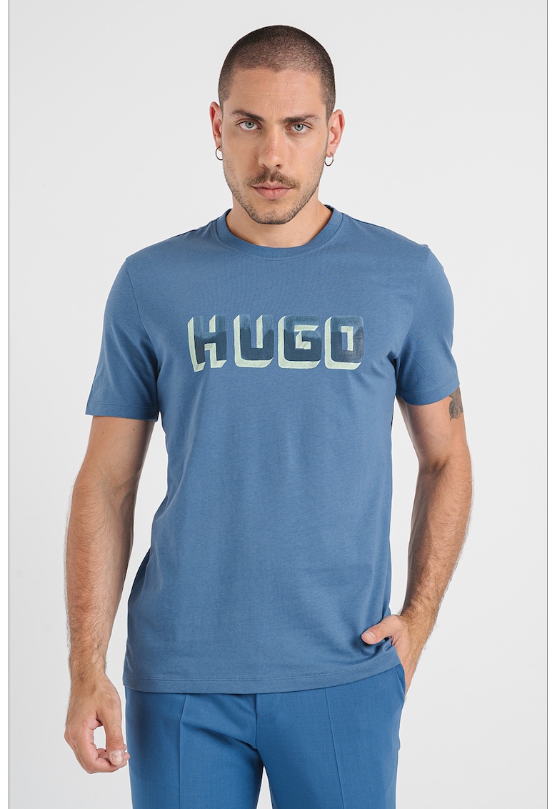 Tricou cu imprimeu logo Daqerio