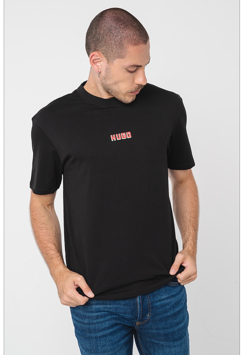 Tricou regular fit cu imprimeu logo