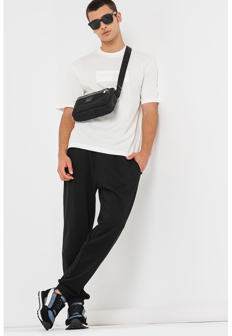 Tricou regular fit cu logo