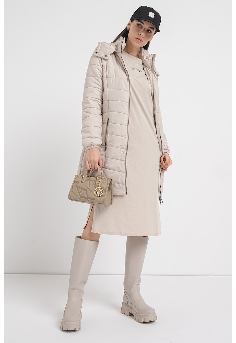 Geaca cu vatelina si gluga detasabila