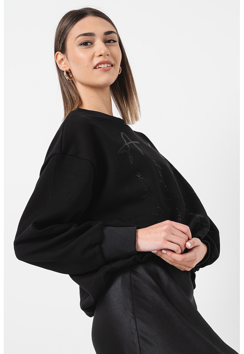 Bluza de trening cu strasuri