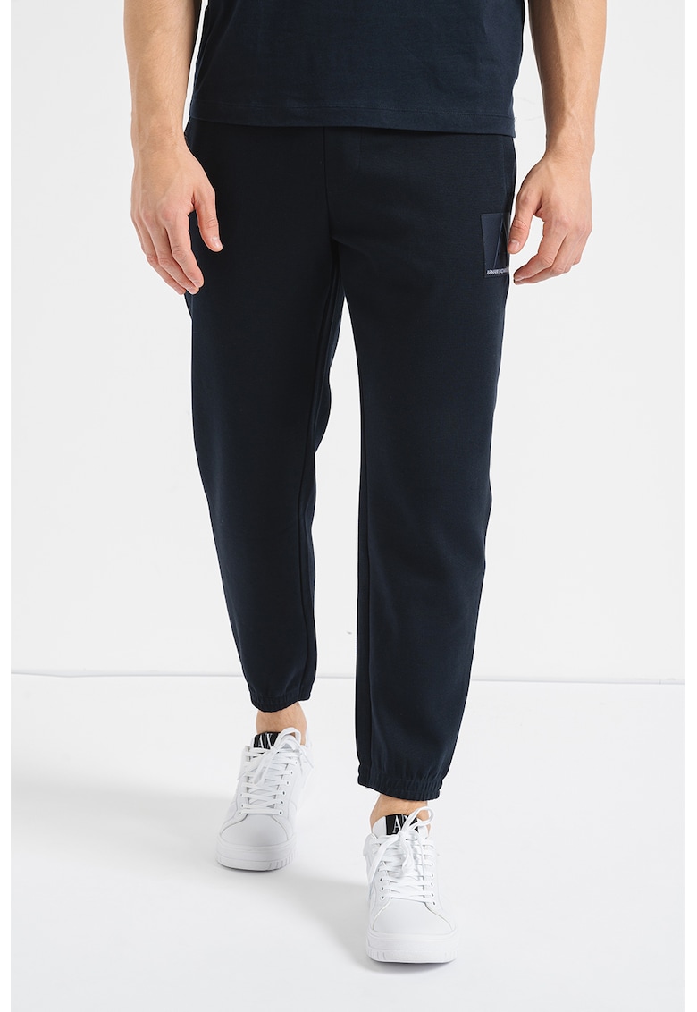 Pantaloni de trening cu model logo