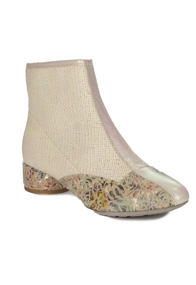 Botine dama - 864080 - Textil - Bej