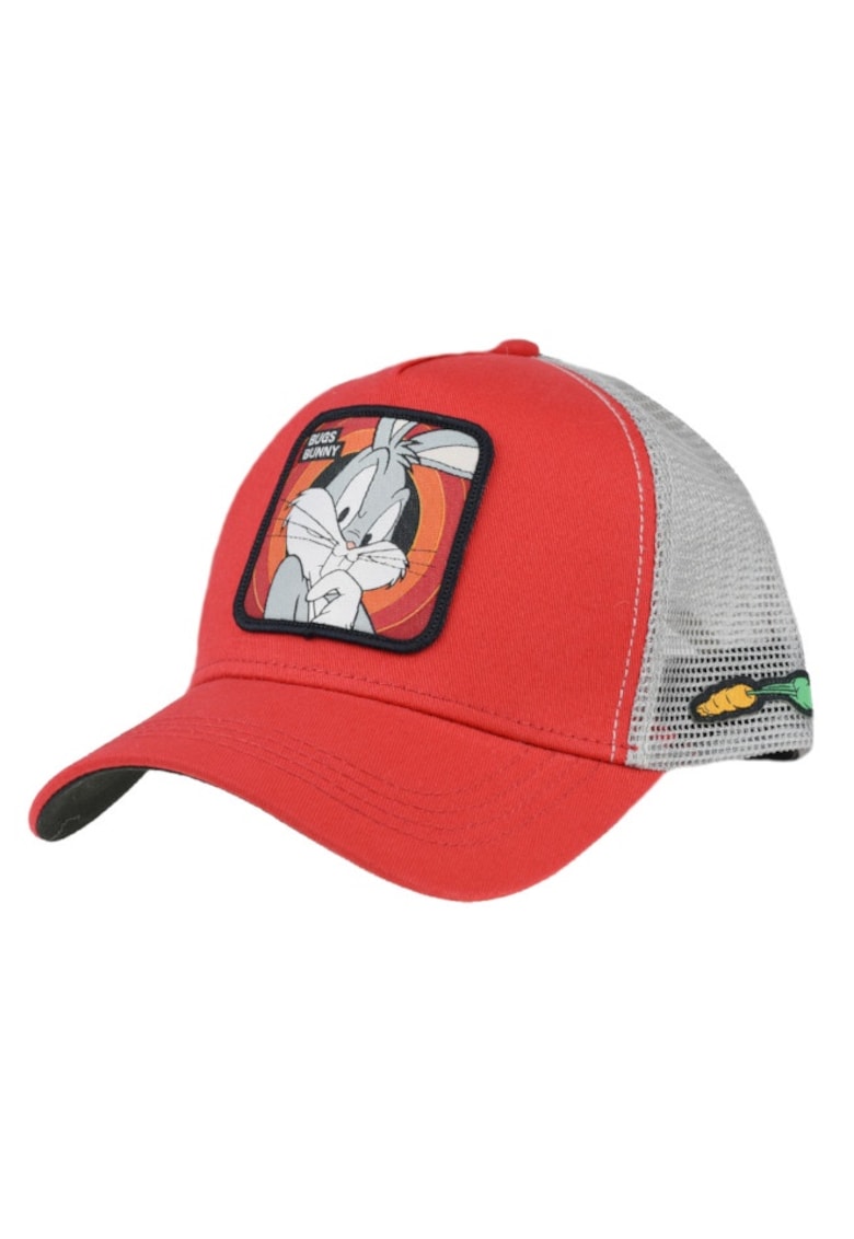 Capslab Sapca baseball pentru barbati - Freegun Looney Tunes 36148 - Rosu