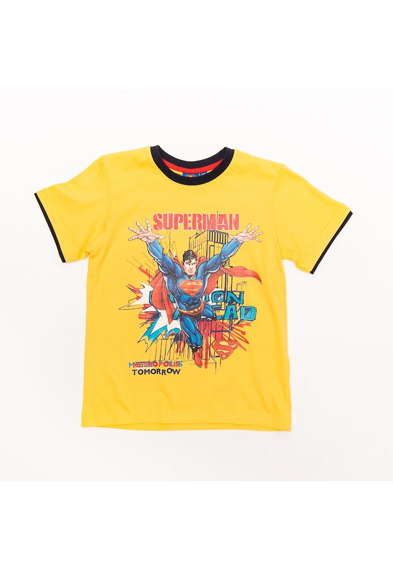 Tricou - baieti Superman - KTJM2310-V - Galben