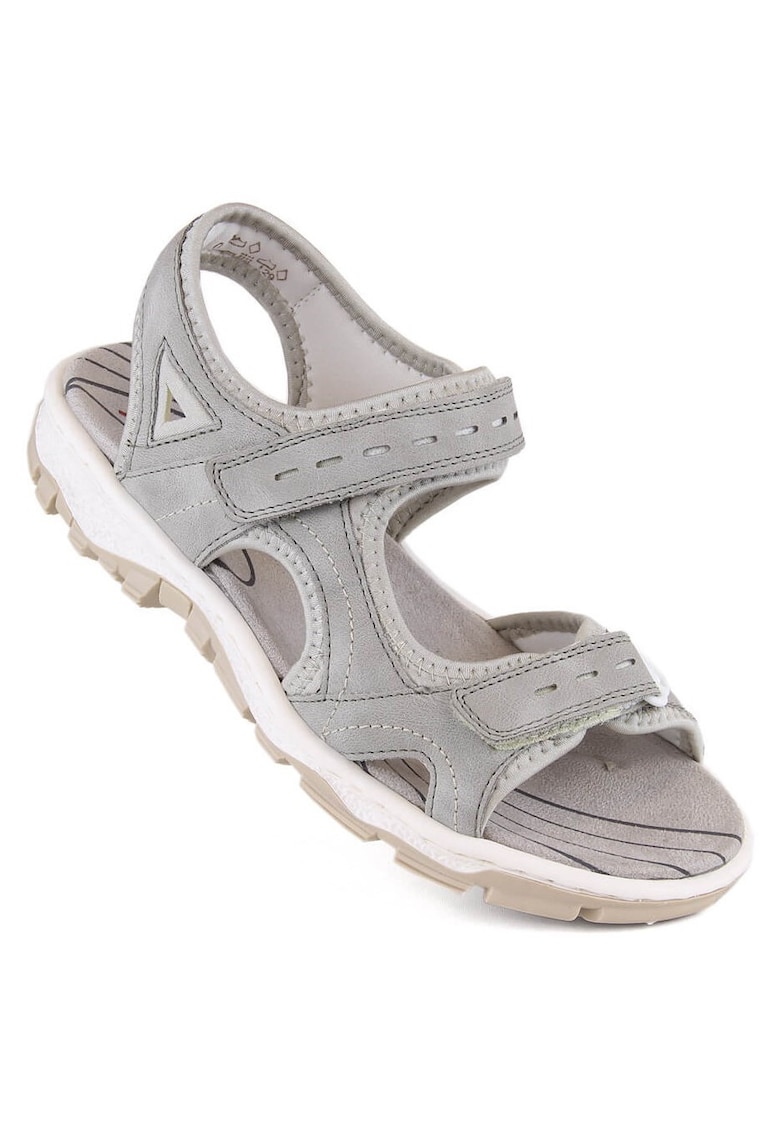 Sandale dama - 864107 - Sintetic - Gri