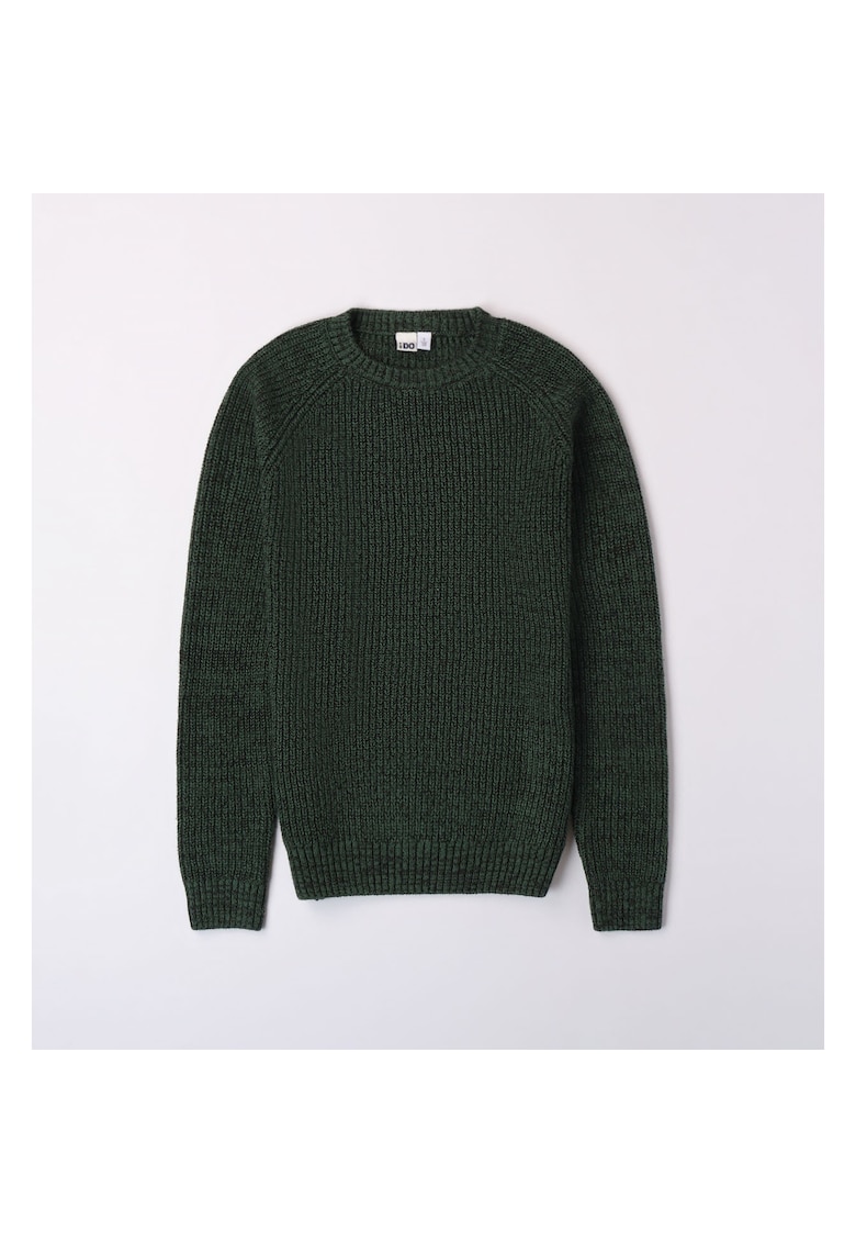 Pulover tricot pentru baiat - 4.7766 - Verde - Verde/Negru